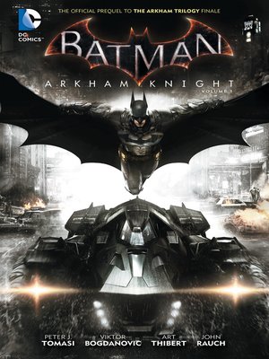 cover image of Batman: Arkham Knight (2015), Volume 1